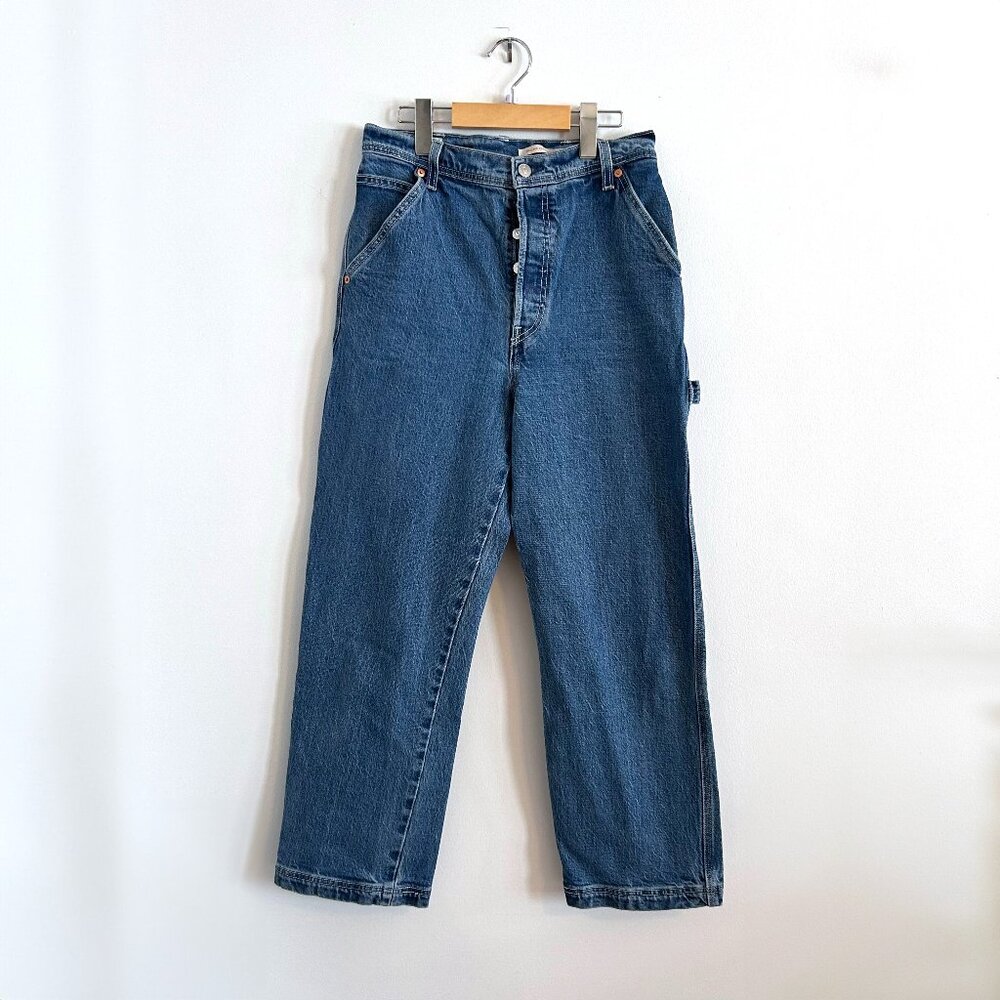 Levi's Ribcage Straight Carpenter Ankle Jeans